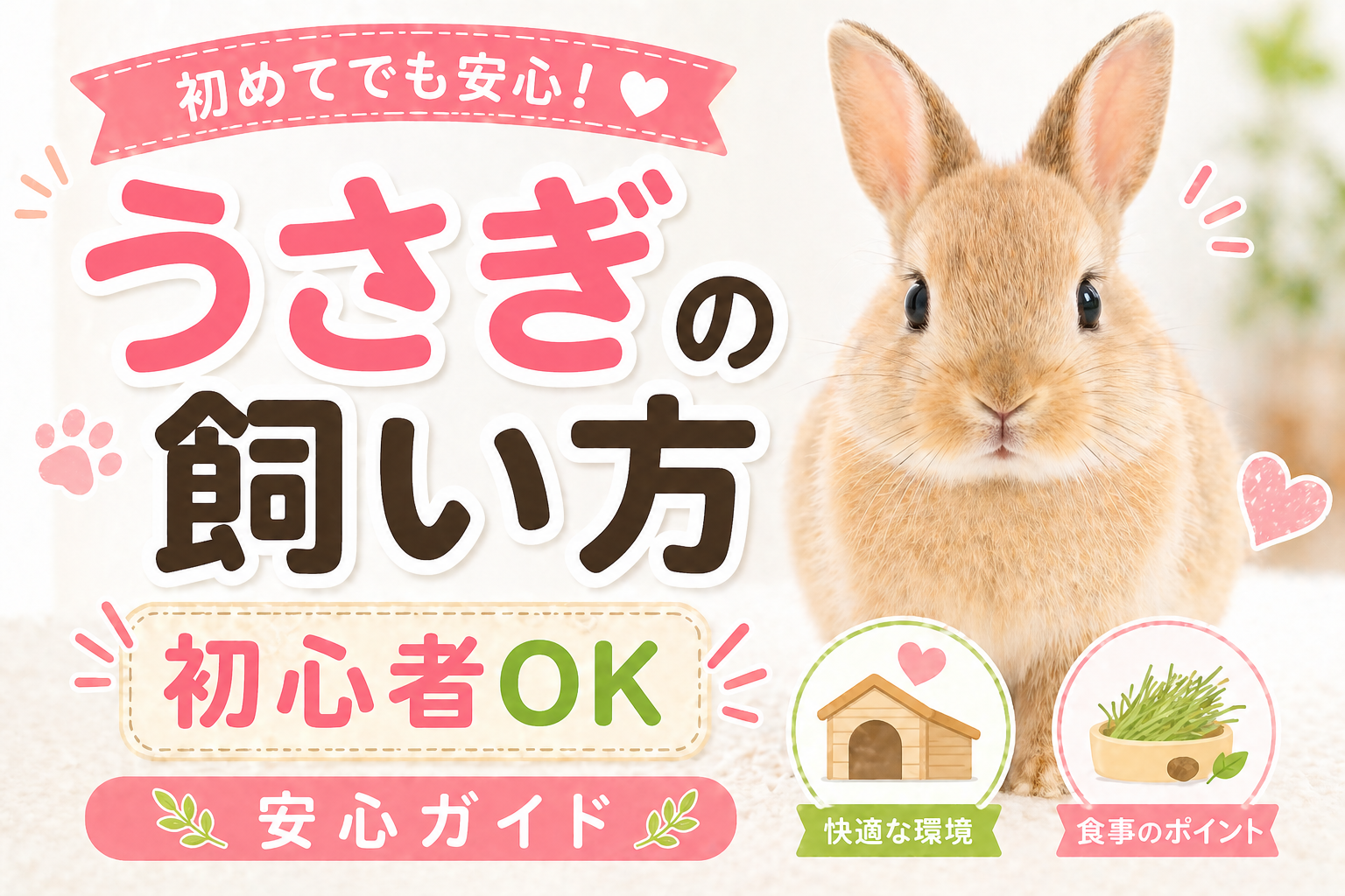 ウサギの飼い方ガイド｜初めてでも安心の飼育マニュアル完全版